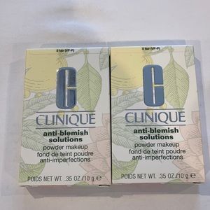 2 Clinique anti-blemish powder makeup (brand new)